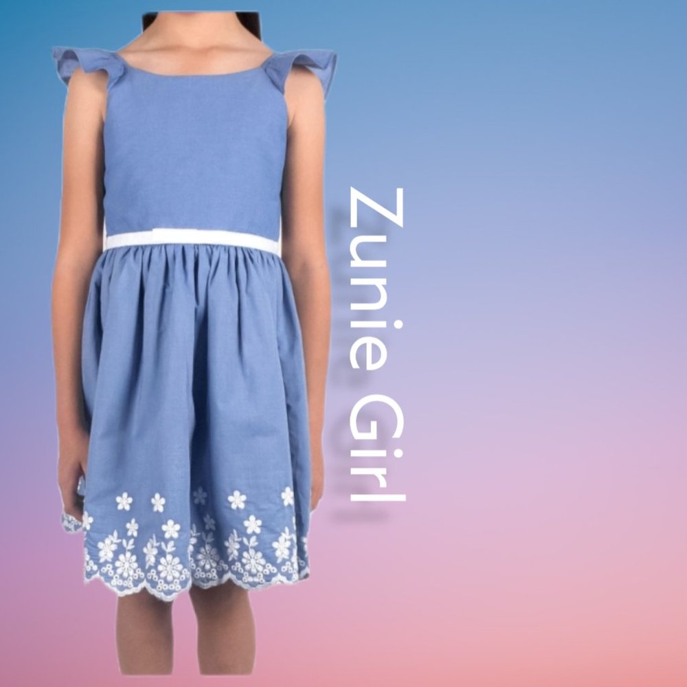 Zunie girls sleeveless dress size XS (4-5)